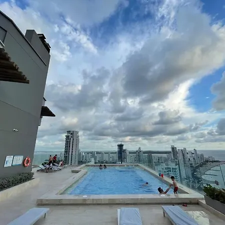 Luxury 1b Murano Elite Bocagrande - Oceanview Hotel Cartagena